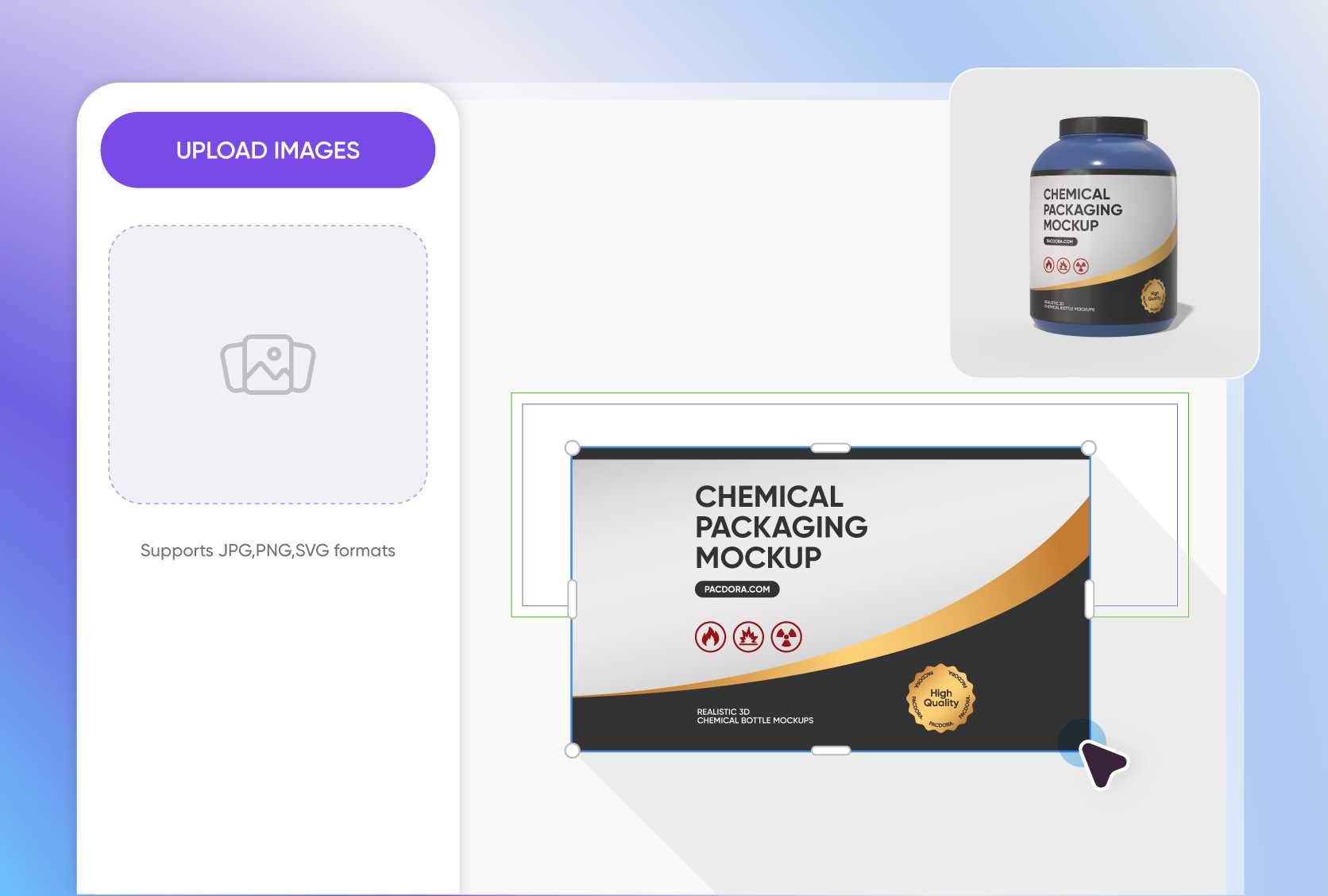 Clear and engaging label for user safety