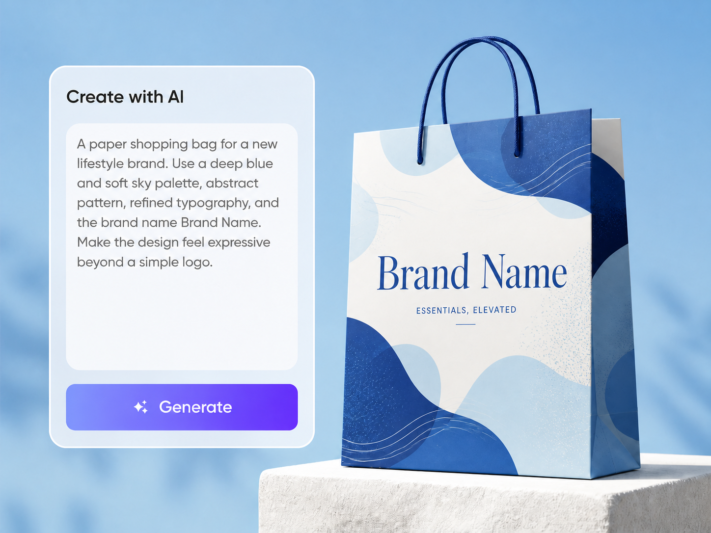 Move from mockup to dieline
