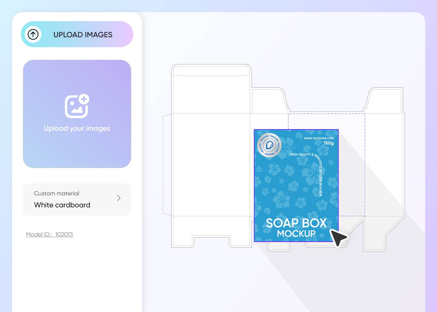 Step 2: Upload design and customize