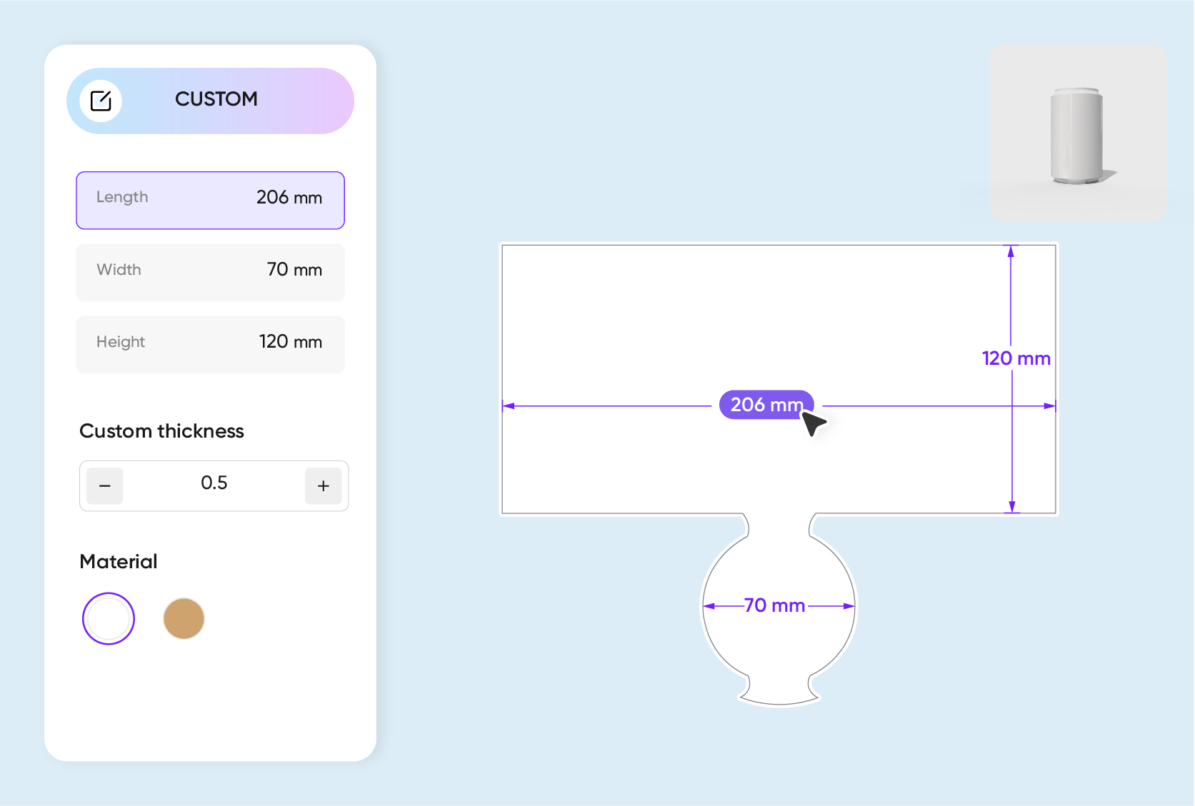 Easy-to-use interface