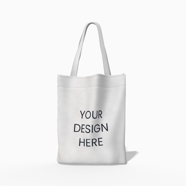 Canvas tote bag mockup