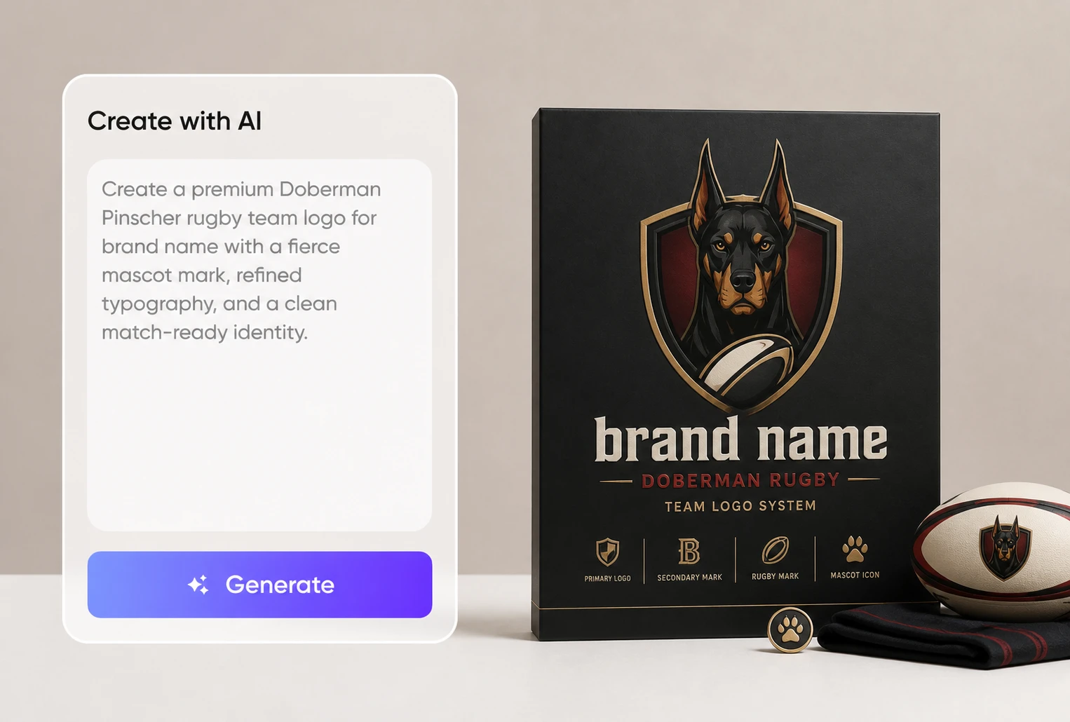 Design a mascot for your team