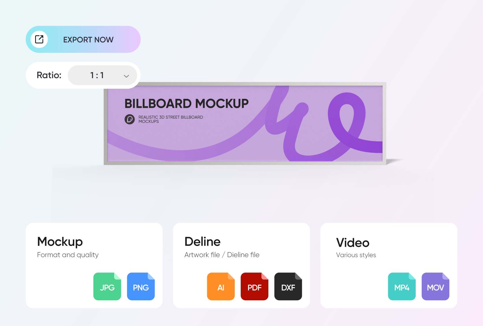 Stunning visuals that showcase your design best