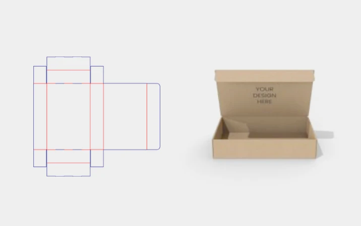 Flip top storage box