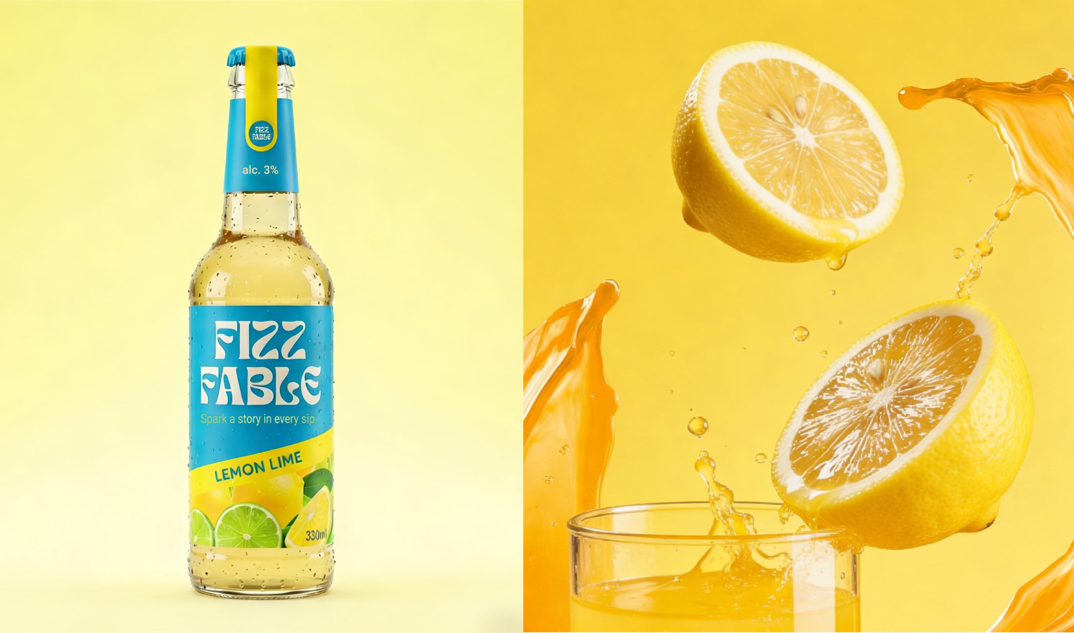 A visual identity:  bold, playful, unforgettable