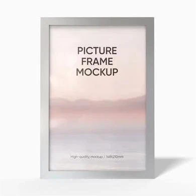 A5 picture frame mockup