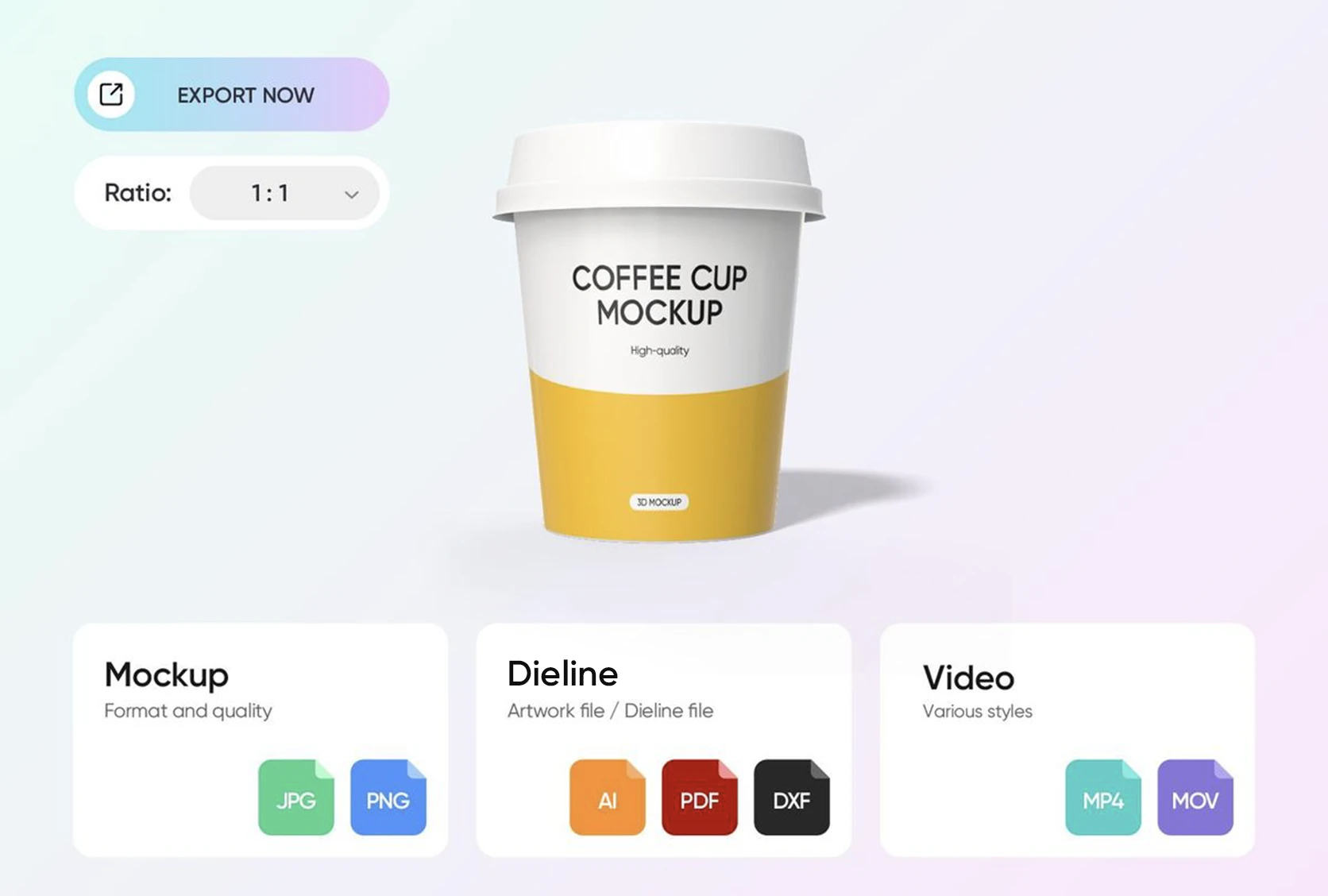 Stunning visuals that highlight your cup’s beauty