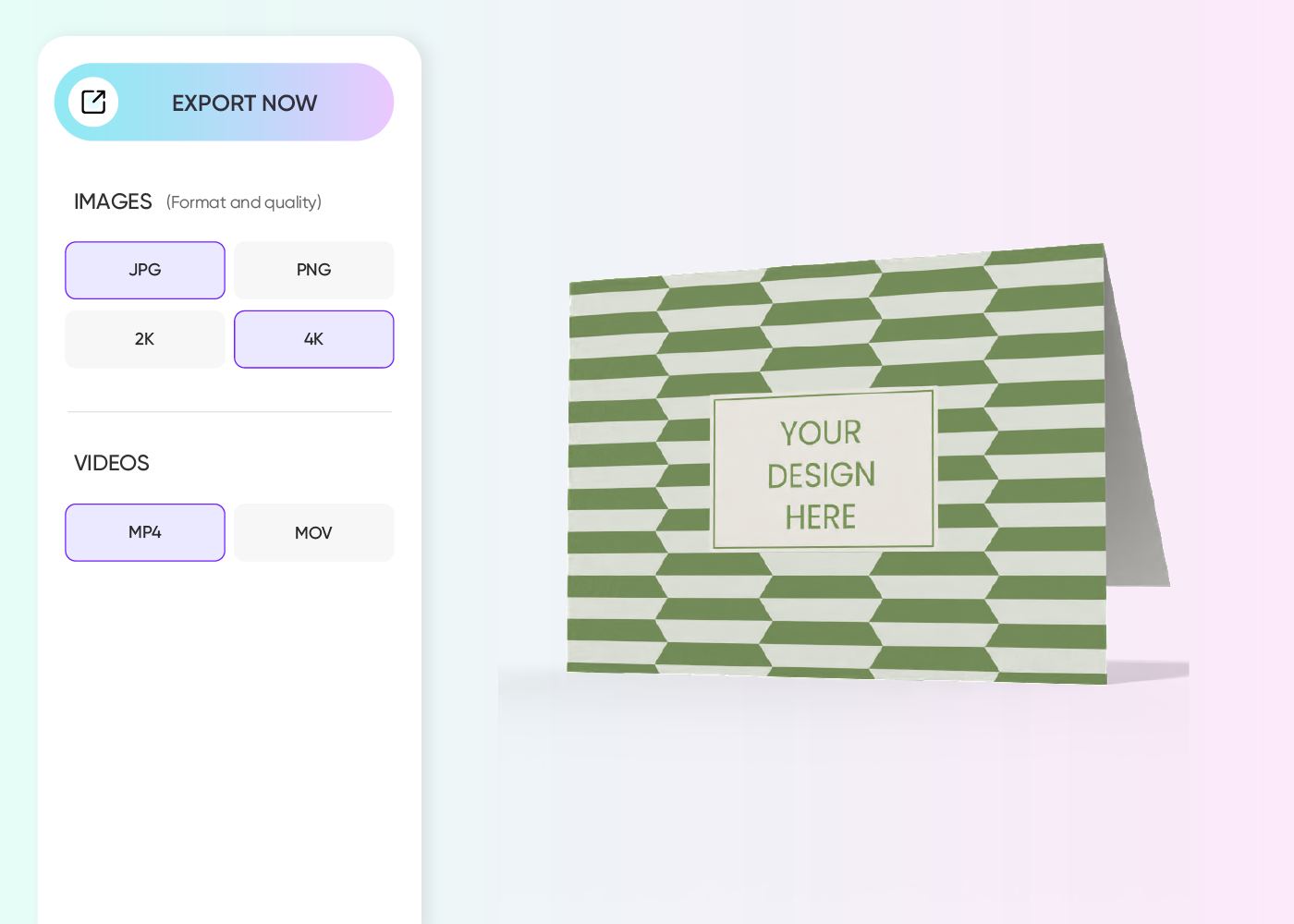 Step 3: Download your gift card mockup