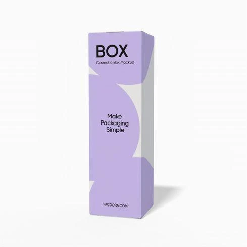 Cosmetic box mockup
