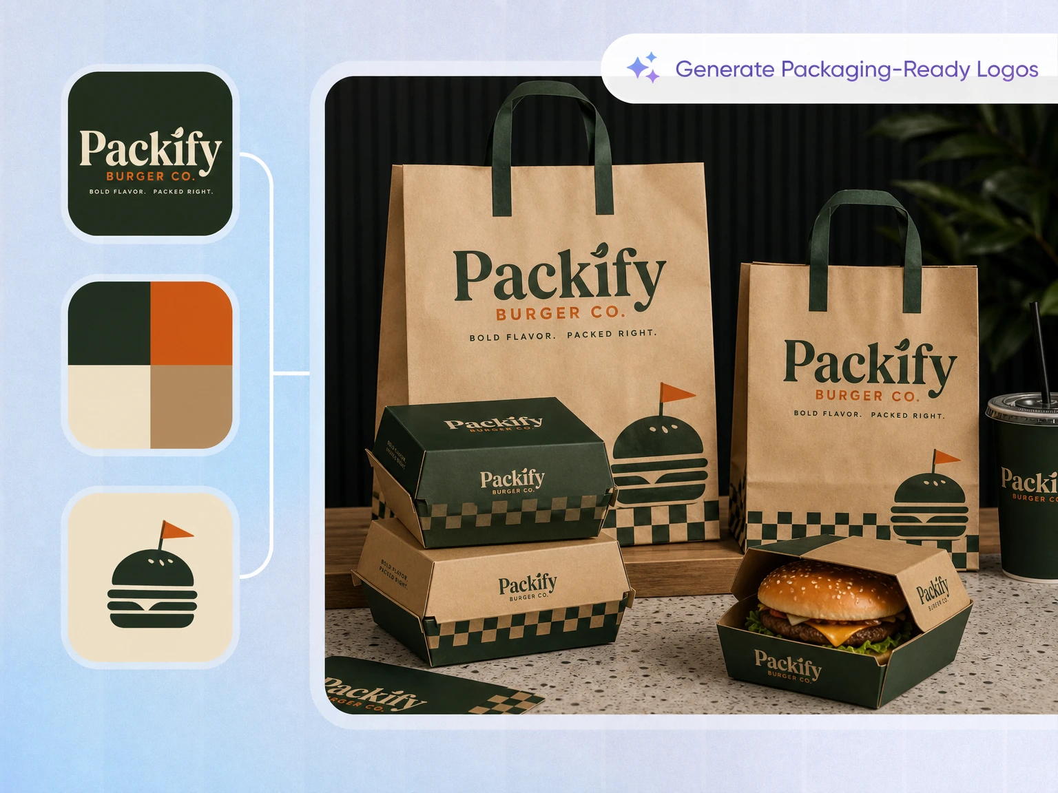 Prepare marketing visuals before printing