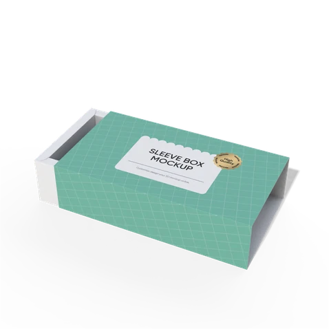 Gift soap box mockup