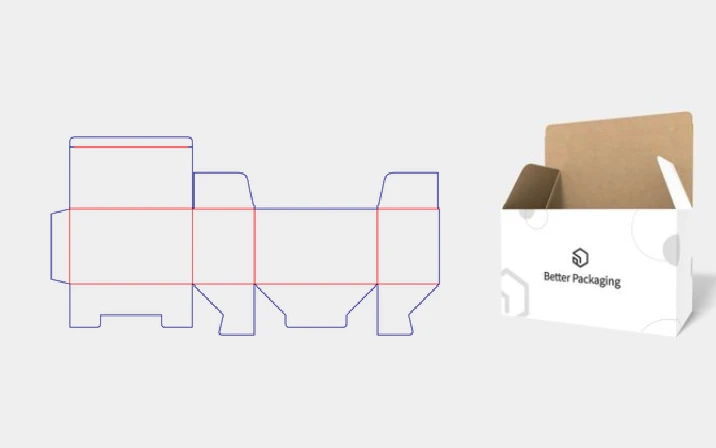 Pet food packaging box