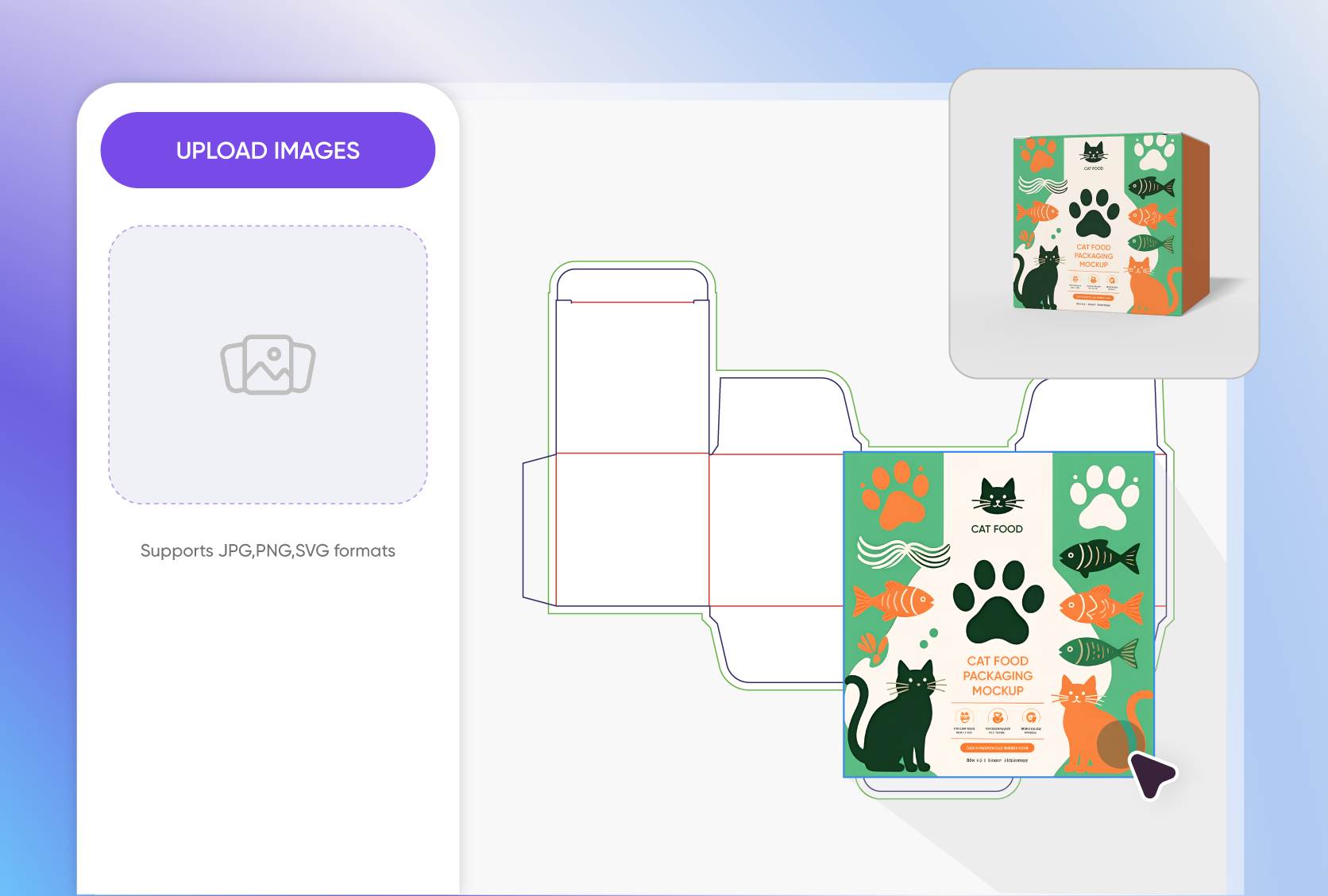 Striking images and graphics for engaging packaging