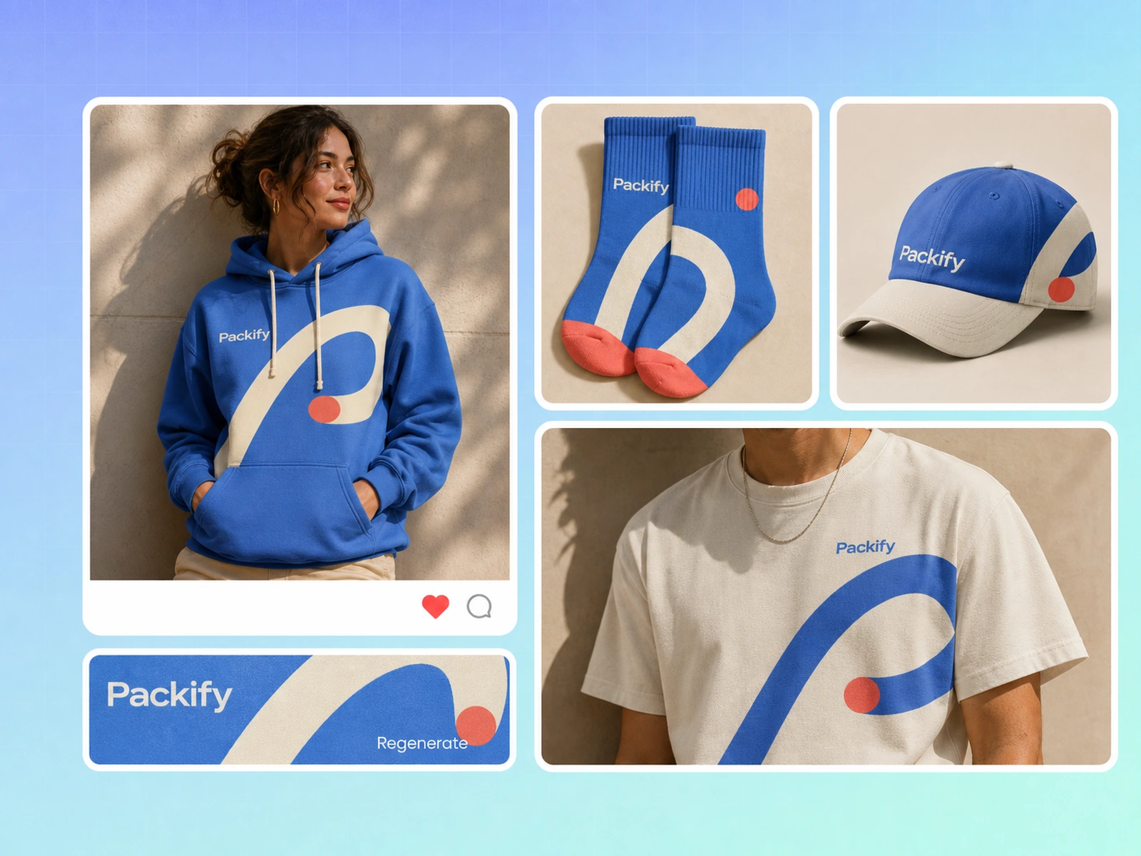 Build coordinated images for e-commerce