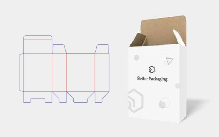 Editable board game box template
