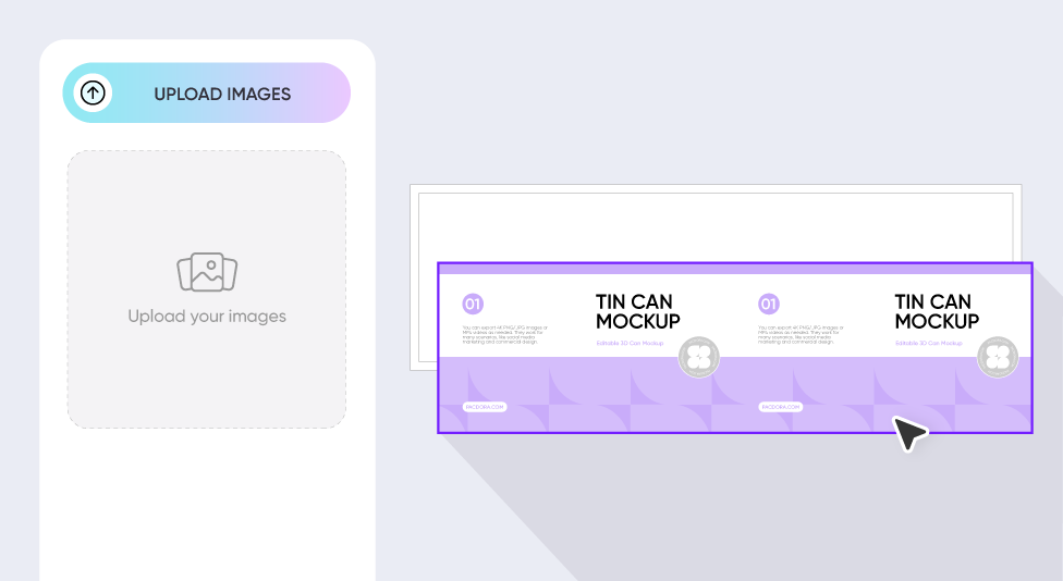 Upload your image and customize
