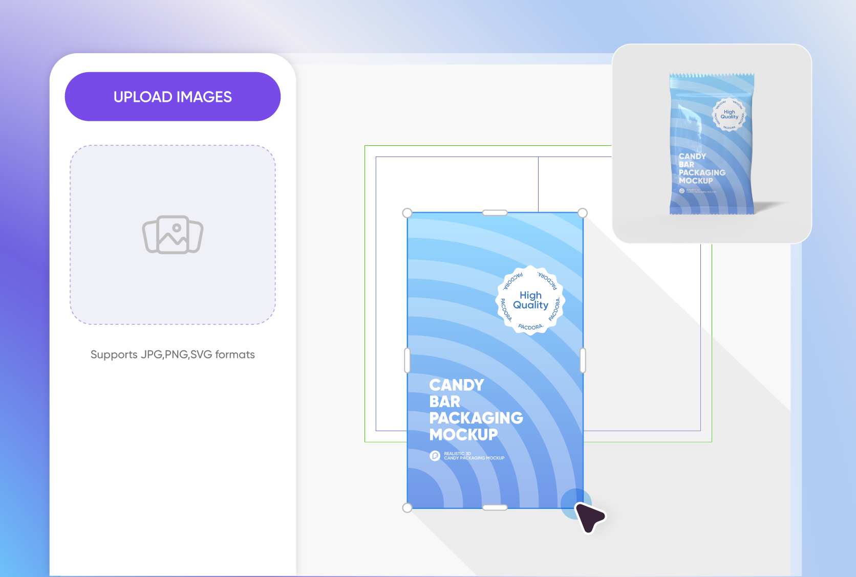 Add custom designs for visual appeal