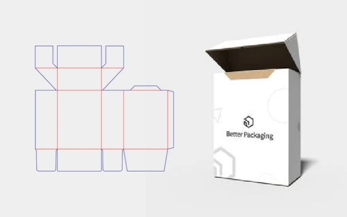 Giant Pocky box template