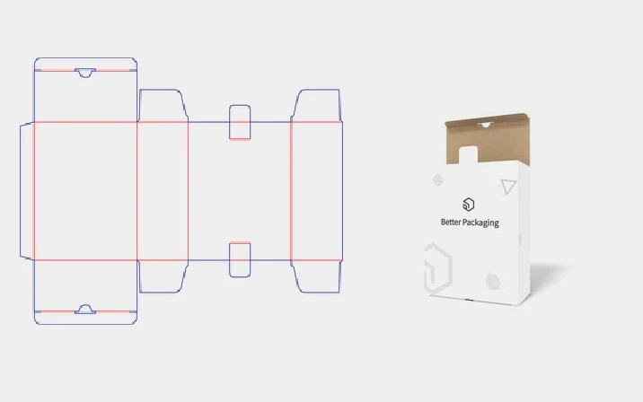 Plantilla de caja VHS