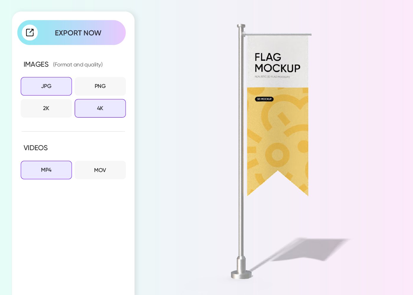 Step 3: Export your professional result
