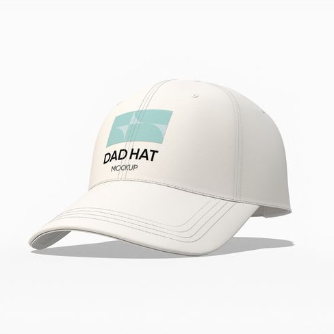 Cotton hat mockup