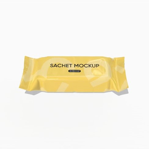 Chocolate packaging mockup