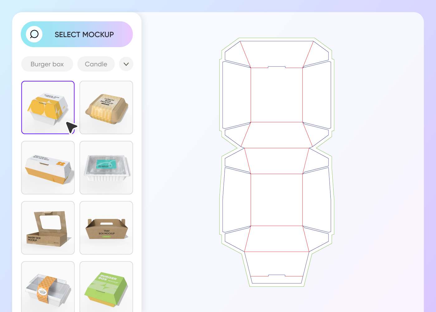 Step 1: Select your custom food container