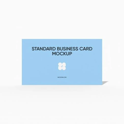 Mockup de cartão de visita