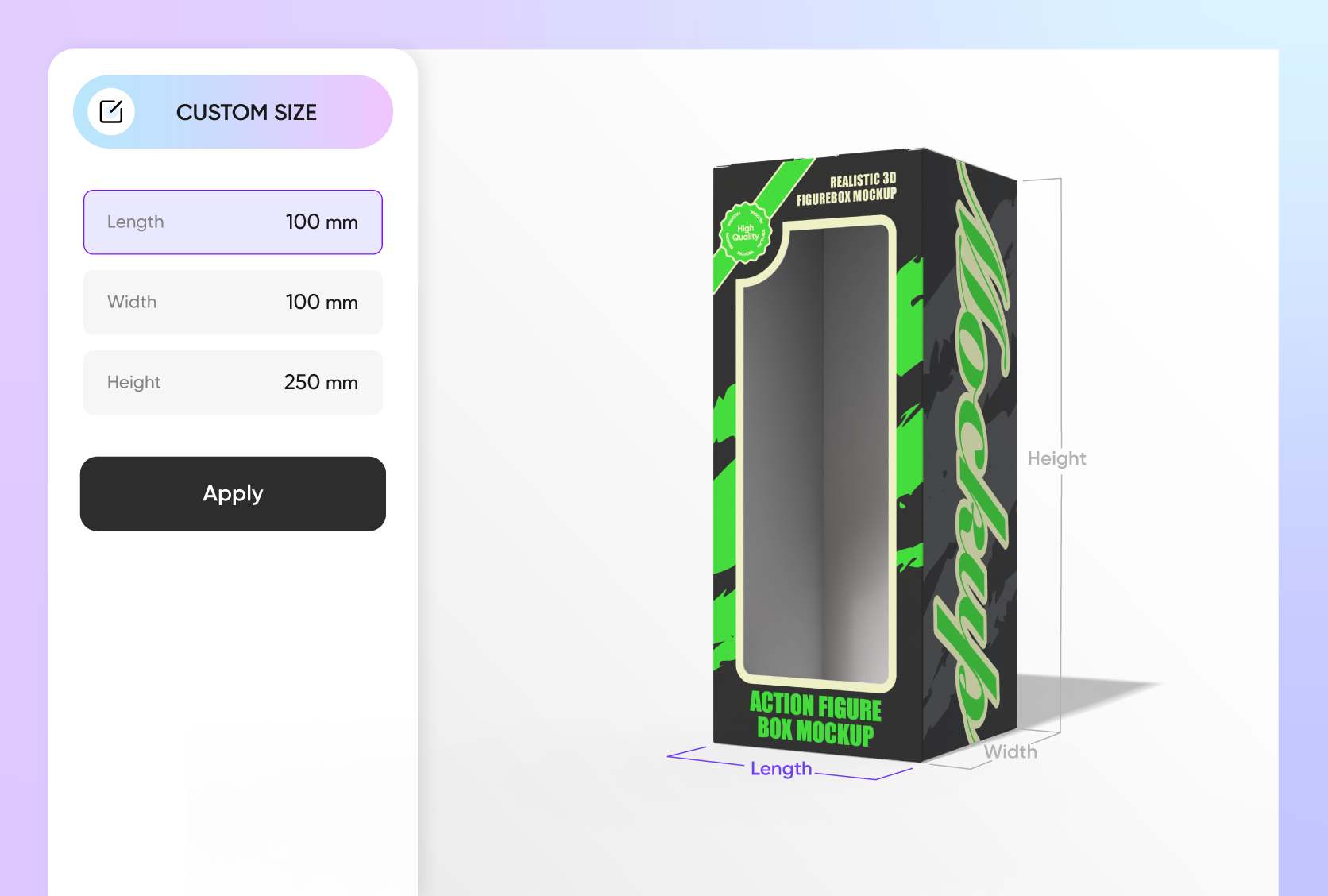 Custom-fit packaging that pops on the shelf