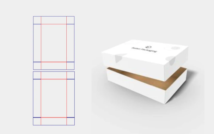 Hanging Lego box template