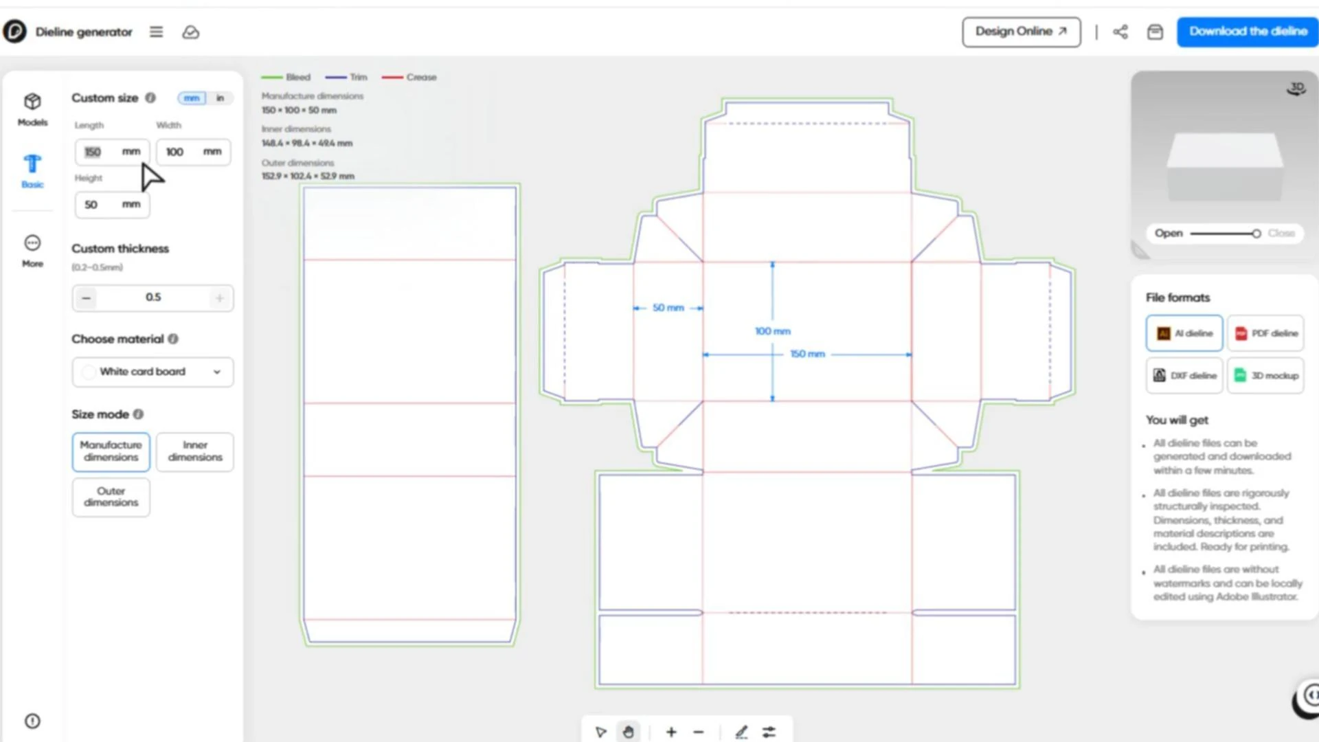 How to build a custom gift box using Pacdora?