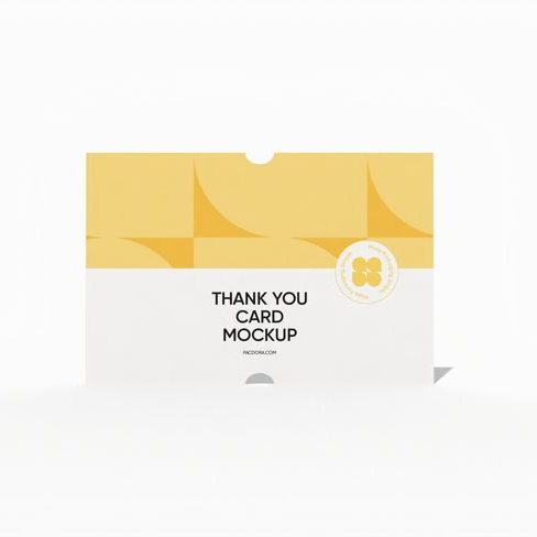 Custom postcard mockup