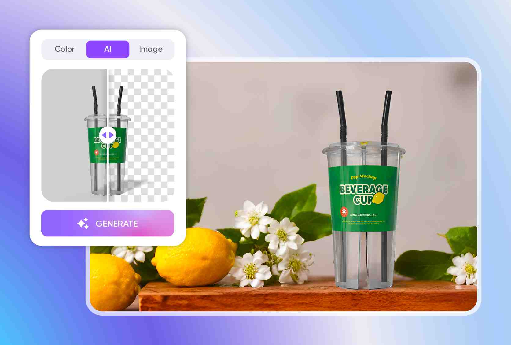 Add real-world feel to your boba cup