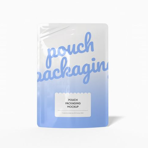 Almond pouch packaging 