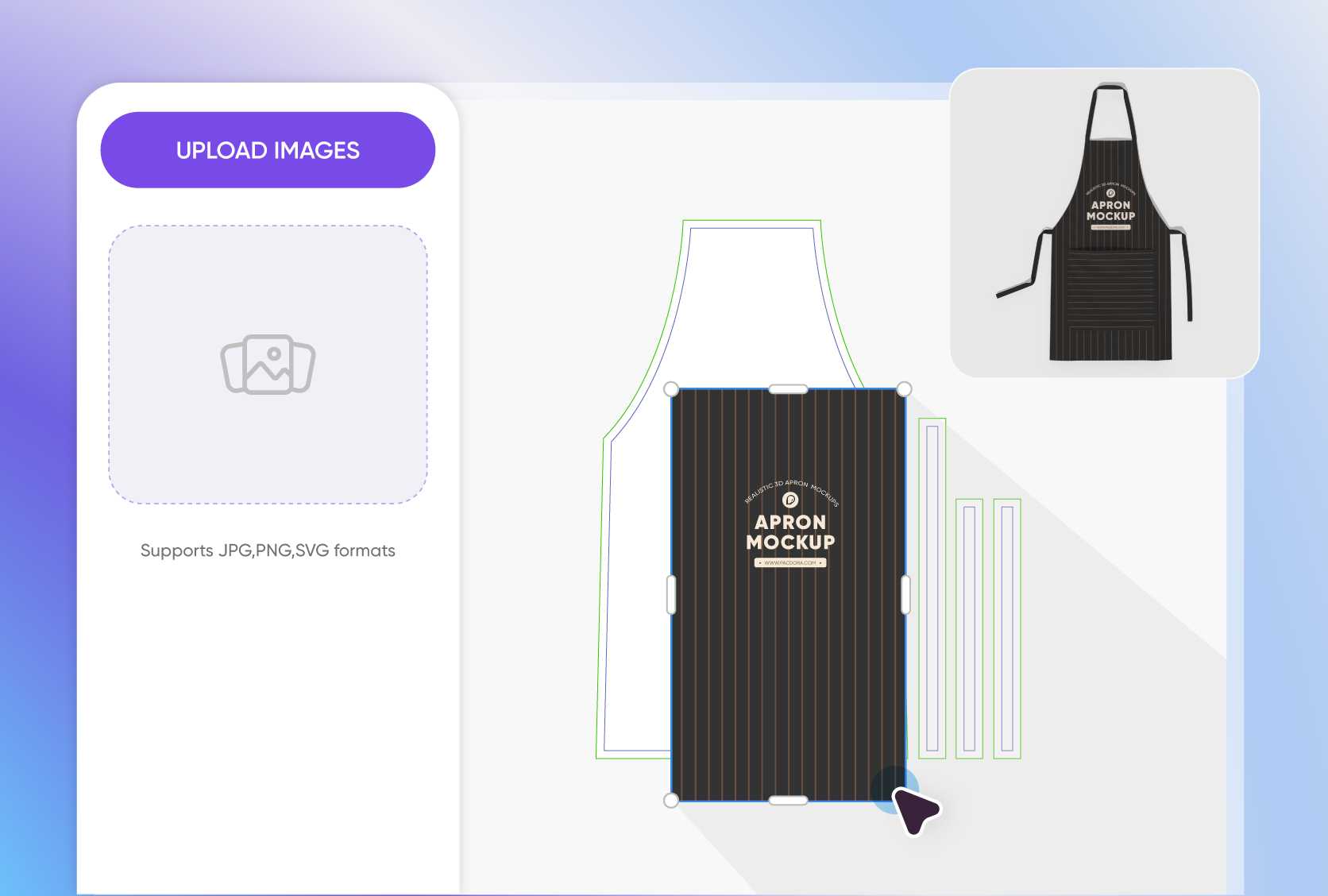 Easy customization with images and text