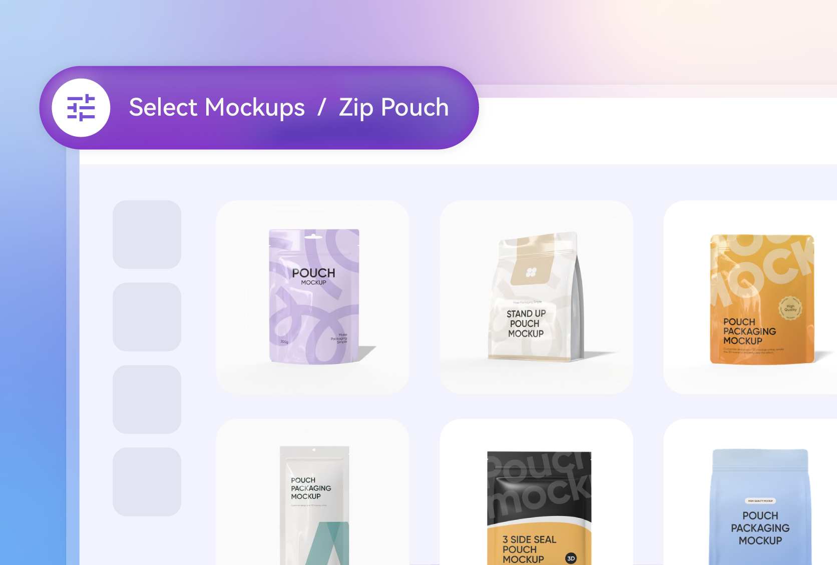 Select unique pouch packaging styles