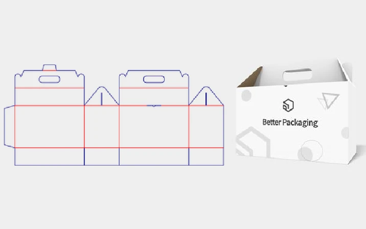 Custom dimensions flat top cartons