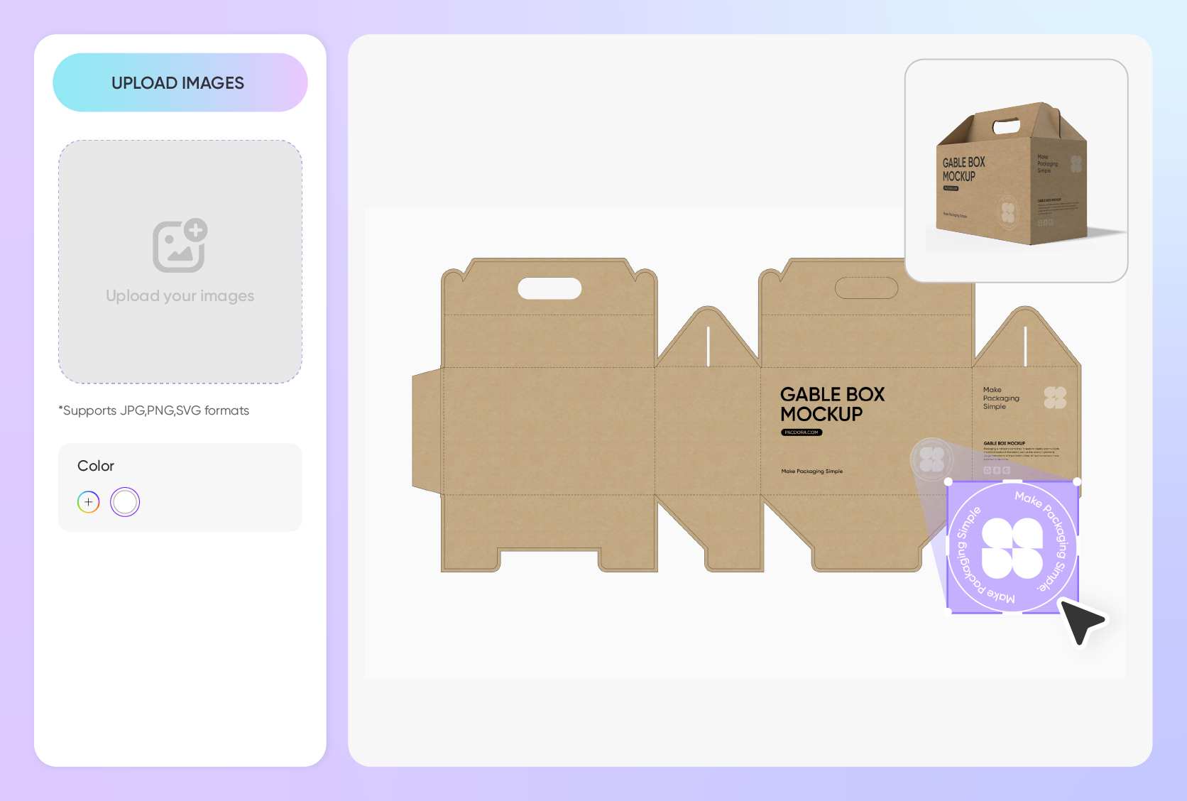 Add custom labels for a professional look