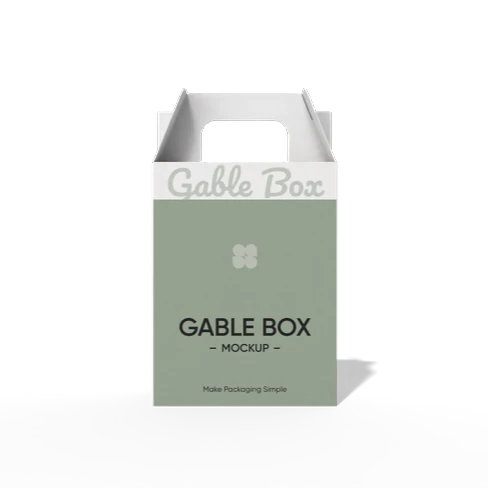 Gable box mockup