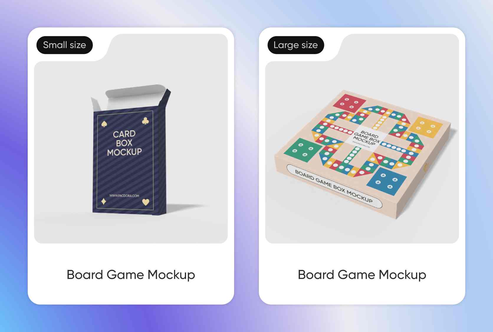 Customize the box size for practical design