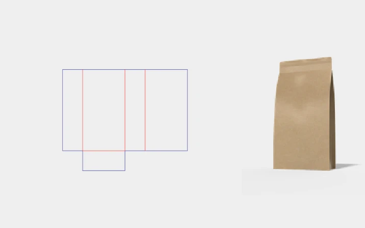 Classic pet food packaging