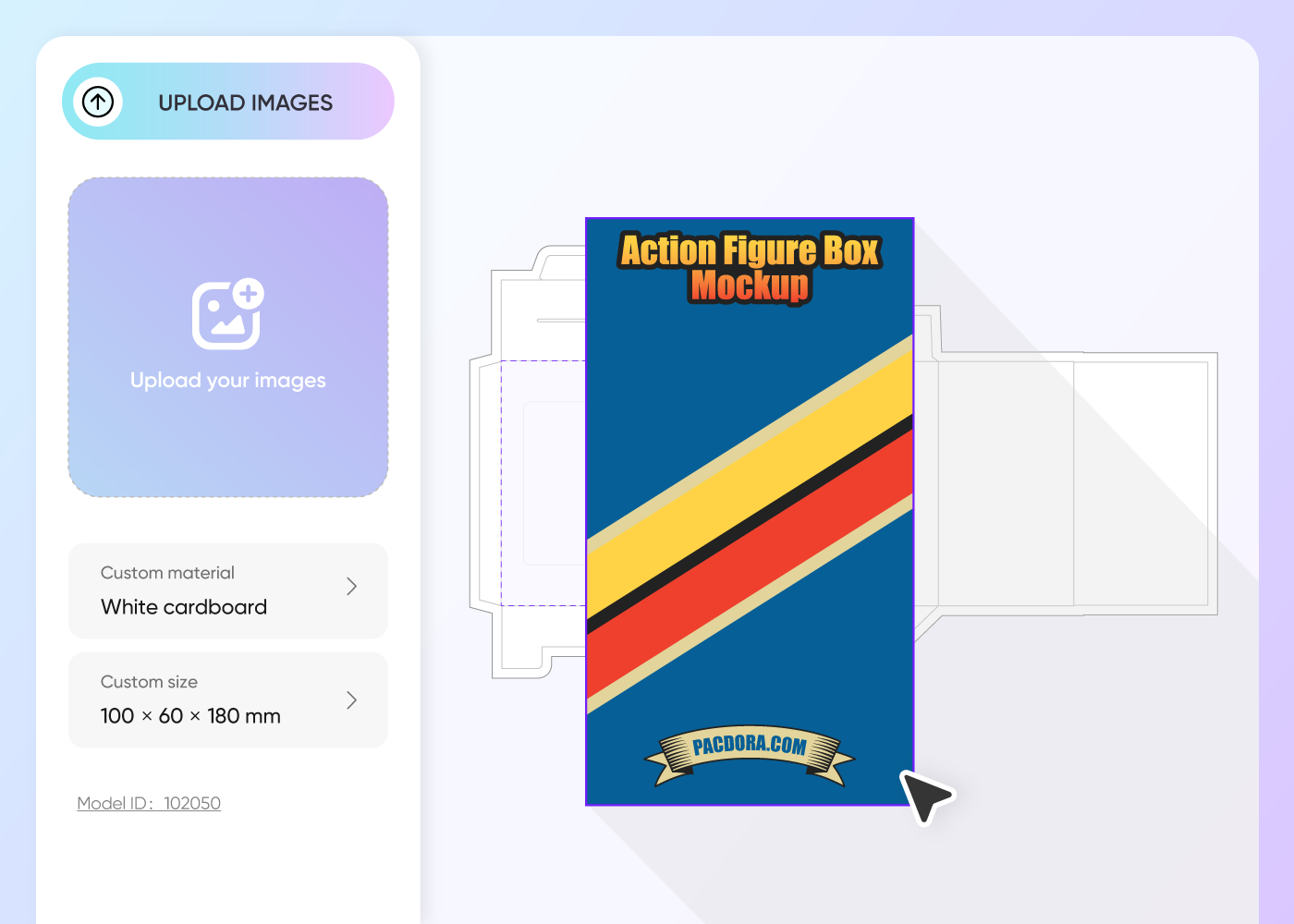 Step 2: Upload your design and customize