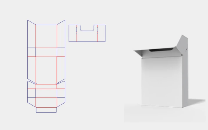 Printable deck box template