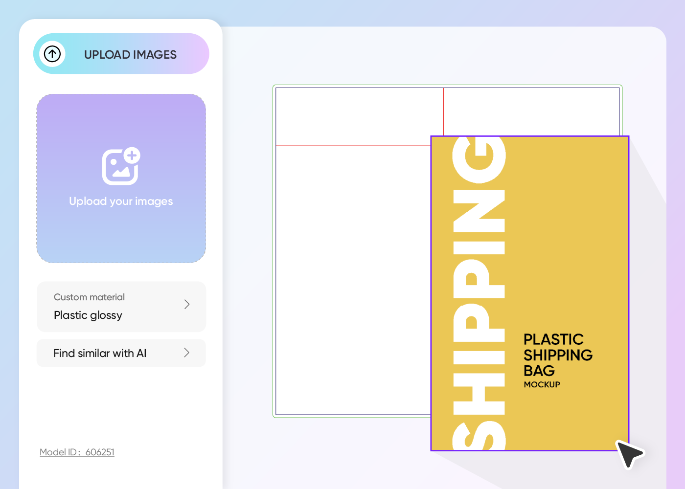 Step 2: Upload images and adjust