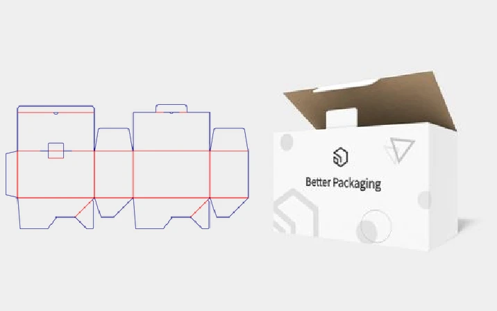 Auto-lock bottom box template