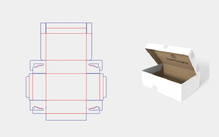Flip top dice box