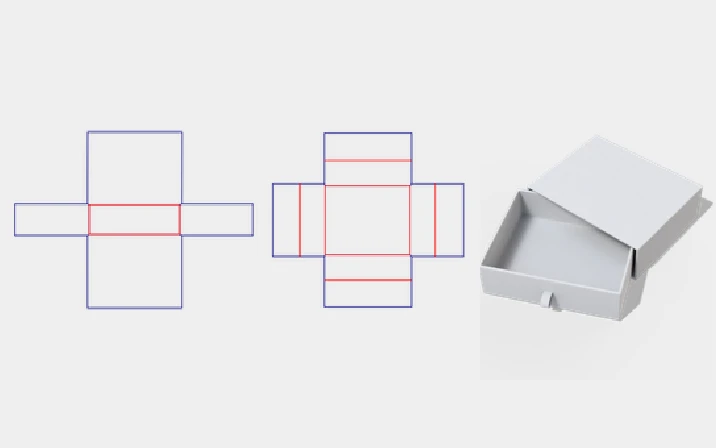 Slide jewelry box