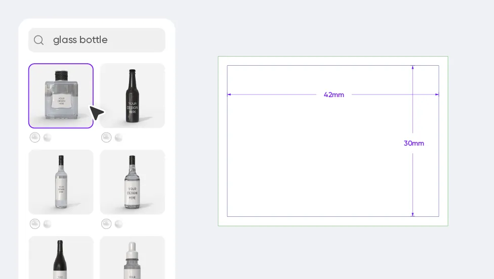 Step 1: Choose a vodka bottle mockup