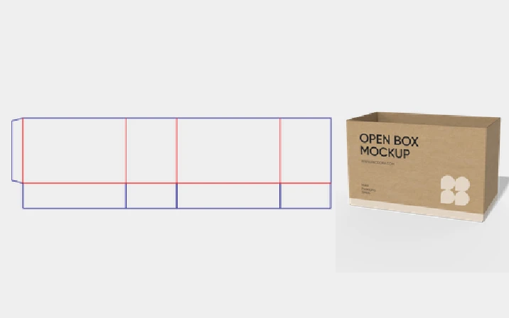 Half slotted donation box