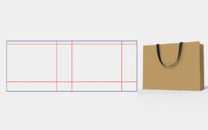 Paper tote bag